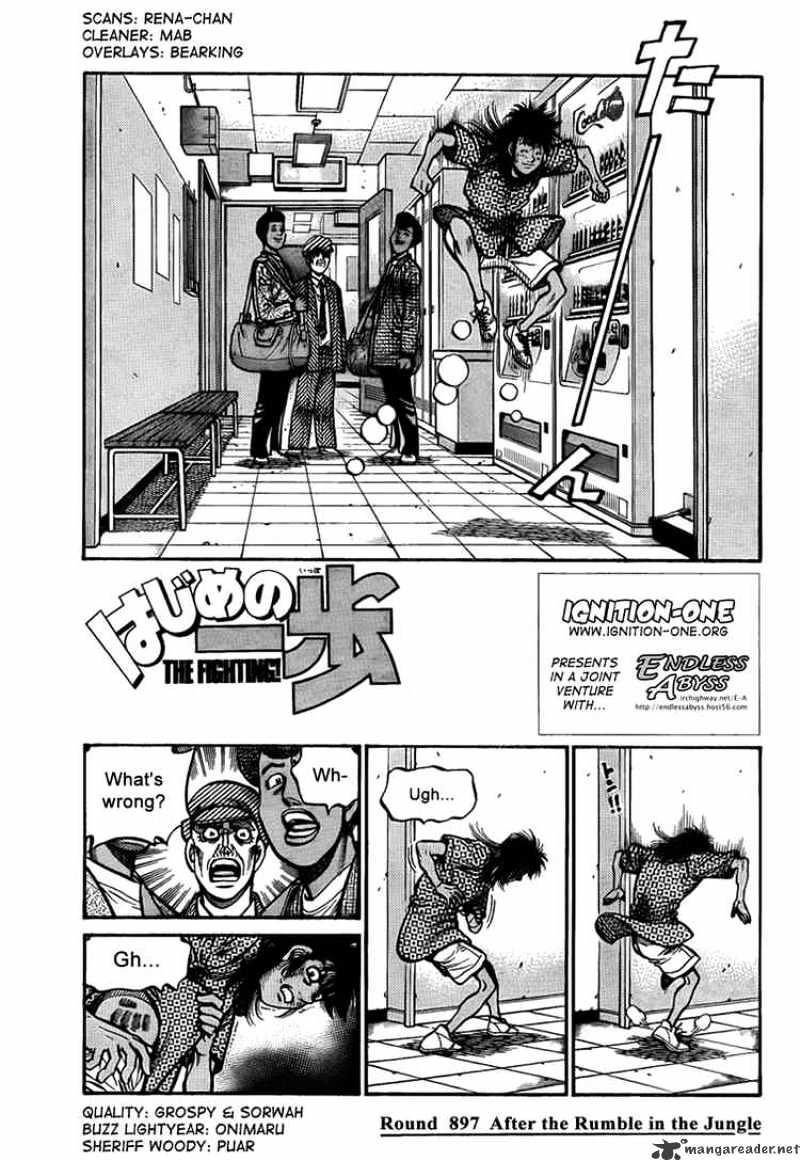 Hajime no Ippo: Fighting Spirit, Chapter 897 image 01